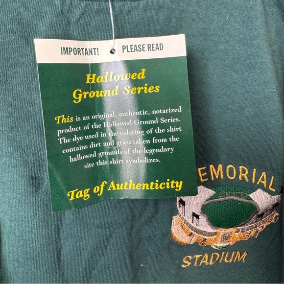Vintage DeadStock ๐ Hallowed Ground Series Baltimore Memorial Stadium TEE - Picture 4 of 7